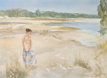 WILLIAM RUSSELL FLINT Carlotta on the Loire