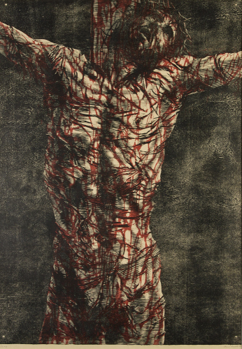 SAM HARRISON Crucifixtion