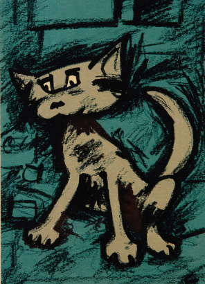 TED DUTCH Grey Cat II