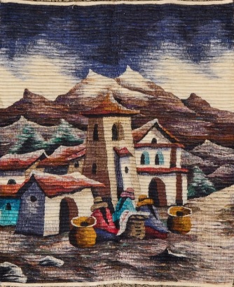 A Vintage Handwoven Textile