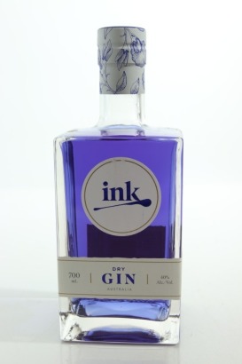 (1) Ink Dry Gin, Australia, 40% ABV