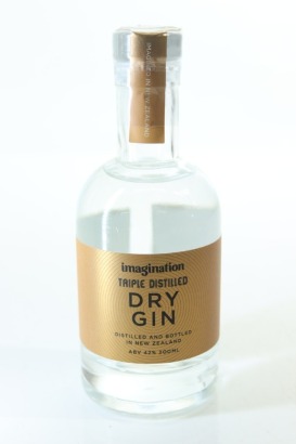 (1) Imagination Triple Distilled Dry Gin, New Zealand, 200ml, 42% ABV