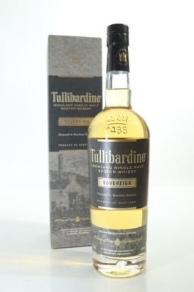 (1) Tullibardine Sovereign Single Malt Scotch Whisky, Highlands, 43% ABV (GB)