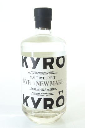 (1) Kyro New Make Malt Rye Spirit, Finland, 500ml, 46.3% ABV