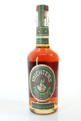 (1) Michter's US-1 Limited Release Barrel Strength Kentucky Straight Rye Whiskey, 55.2% ABV