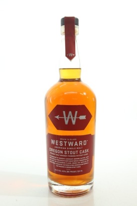 (1) Westward Oregon Stout Cask American Single Malt Whiskey, Oregon, 750ml, 45% ABV