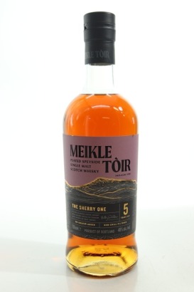 (1) Meikle Toir 'The Sherry One' 5 Year Old Peated Single Malt Scotch Whisky, Speyside, 48% ABV