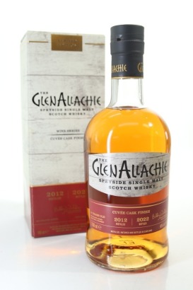 (1) 2012 The GlenAllachie 2022 Bottled Cuvee Cask Finish 9 Year Old Single Malt Scotch Whisky, 48% ABV (GB)