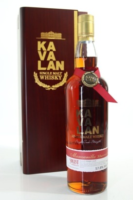 (1) Kavalan Solist Manzanilla Cask Strength Single Malt Whisky, Taiwan, 57.8% ABV (GB)