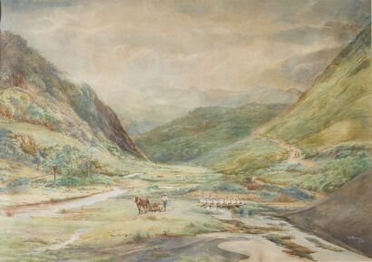 ROBERT FRANCIS PHENEY Landscape with Figures