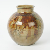 An Ian Firth Hand-incised Floral Vase