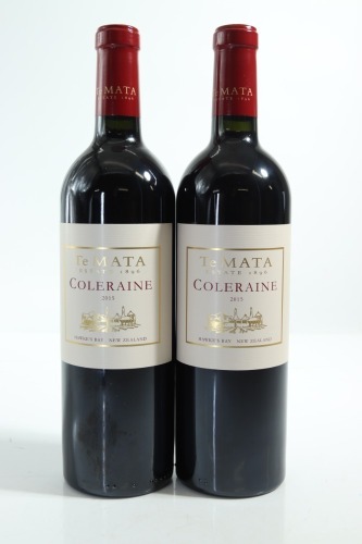 (2) 2015 Te Mata Estate Coleraine, Hawke's Bay