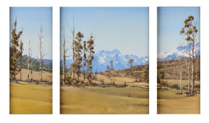 ALAN D COOKE Wakatipu Triptych