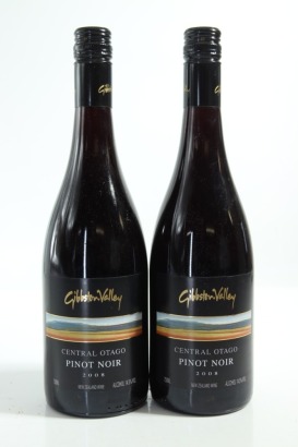 (2) 2008 Gibbston Valley Pinot Noir, Central Otago
