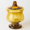 A Handblown Art Glass Compote