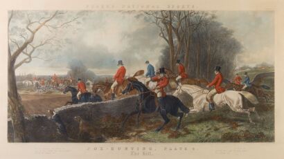 AFTER JOHN FREDRICK HERRING SENIOR Fox Hunting - The Kill - Plate IV