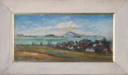 UNKNOWN ARTIST untitled (Auckland landscape)
