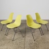 A Set of Four Eamss DSS Dining Chairs for Vitra