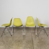 A Set of Four Eamss DSS Dining Chairs for Vitra - 2