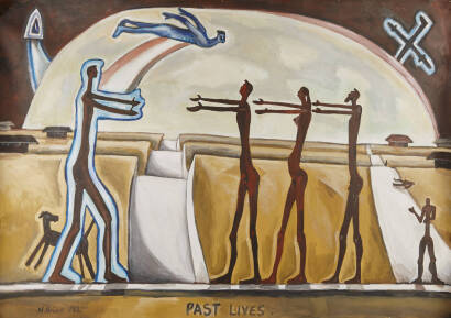 NIGEL BROWN Past, Lives (Unstretched)