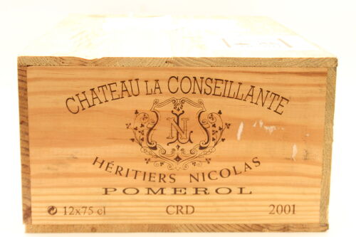(12) 2001 Chateau La Conseillante, Pomerol [JR17.5] [RP96] (OWC)