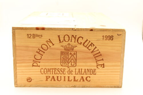 (12) 1996 Chateau Pichon Longueville Comtesse de Lalande, Pauillac [JR17.5] [RP96] (OWC)