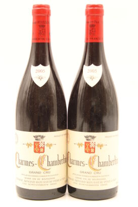 (2) 2005 Domaine Armand Rousseau Pere et Fils Charmes-Chambertin Grand Cru, Cote de Nuits [JR18.5]