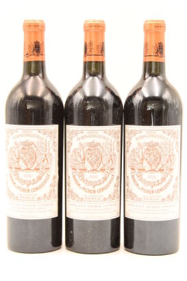 (3) 2000 Chateau Pichon-Longueville au Baron de Pichon-Longueville, Pauillac [JR18] [RP97]