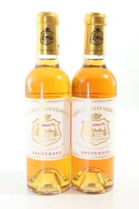 (2) 2009 Chateau Doisy-Vedrines, Sauternes, 375ml &diams;