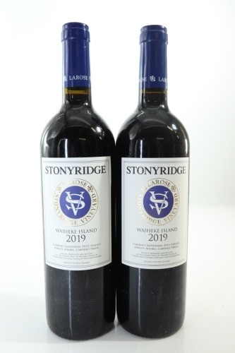 (2) 2019 Stonyridge Vineyard Larose, Waiheke Island &diams;