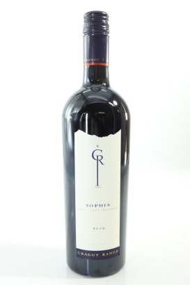 (1) 2019 Craggy Range Sophia Merlot, Gimblett Gravels [JR17.5] &diams;