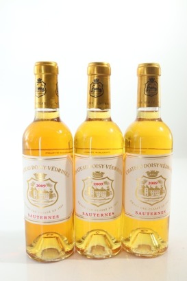 (3) 2009 Chateau Doisy-Vedrines, Sauternes, 375ml &diams;