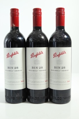 (3) 2018 Penfolds Bin 28 Kalimna Shiraz, South Australia [JR17] &diams;