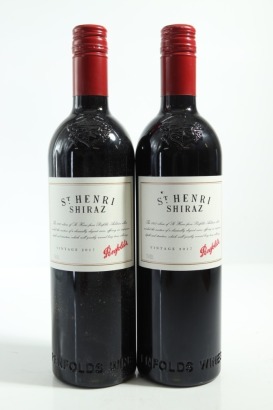 (2) 2017 Penfolds St. Henri Shiraz, South Australia [JR17.5] &diams;