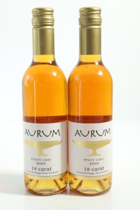 (2) 2009 Aurum 18 Carat Pinot Gris, Central Otago, 375ml &diams;