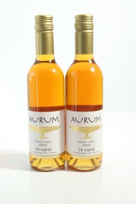 (2) 2009 Aurum 18 Carat Pinot Gris, Central Otago, 375ml &diams;