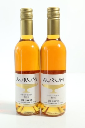 (2) 2009 Aurum 18 Carat Pinot Gris, Central Otago, 375ml &diams;