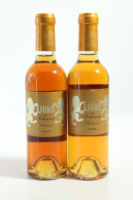 (2) 2009 Chateau Suduiraut Lions de Suduiraut, Sauternes, 375ml &diams;
