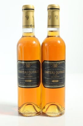 (2) 2001 Chateau Guiraud, Sauternes, 375ml [JR17] &diams;