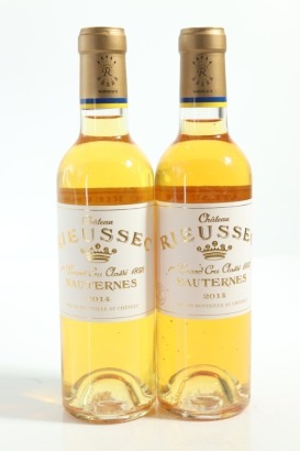 (2) 2014 Chateau Rieussec, Sauternes, 375ml [JR17] [RP95-97] &diams;