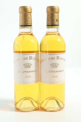 (2) 2010 Chateau Rieussec 'Les Carmes de Rieussec', Sauternes, 375ml &diams;
