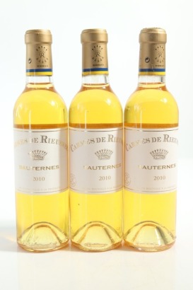 (3) 2010 Chateau Rieussec 'Les Carmes de Rieussec', Sauternes, 375ml &diams;