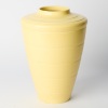 A Keith Murray for Wedgewood Straw Yellow Shoulder Vase