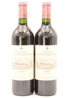 (2) 2003 Chateau La Mission Haut-Brion, Pessac-Leognan [JR18]