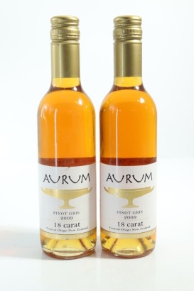 (2) 2009 Aurum 18 Carat Pinot Gris, Central Otago, 375ml &diams;