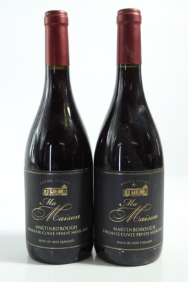 (2) 2013 Leung Estate Ma Maison Phoenix Cuvee Pinot Noir, Martinborough &diams;