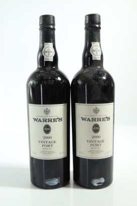 (2) 2000 Warre's Vintage Port, Portugal [JR18.5] &diams;