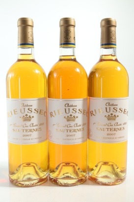 (3) 2007 Chateau Rieussec, Sauternes &diams;
