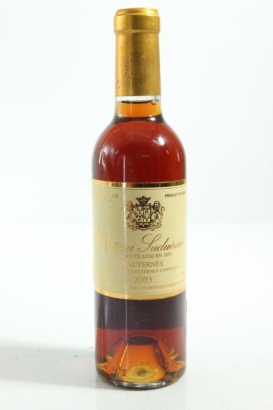 (1) 2003 Chateau Suduiraut, Sauternes, 375ml [JR17.5] &diams;