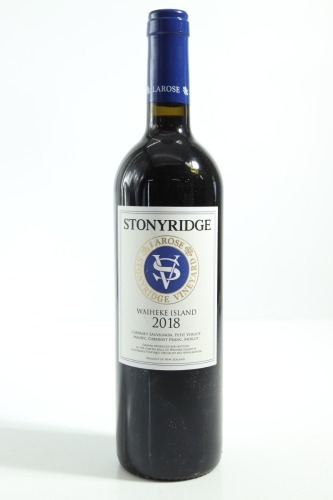 (1) 2018 Stonyridge Vineyard Larose, Waiheke Island &diams;